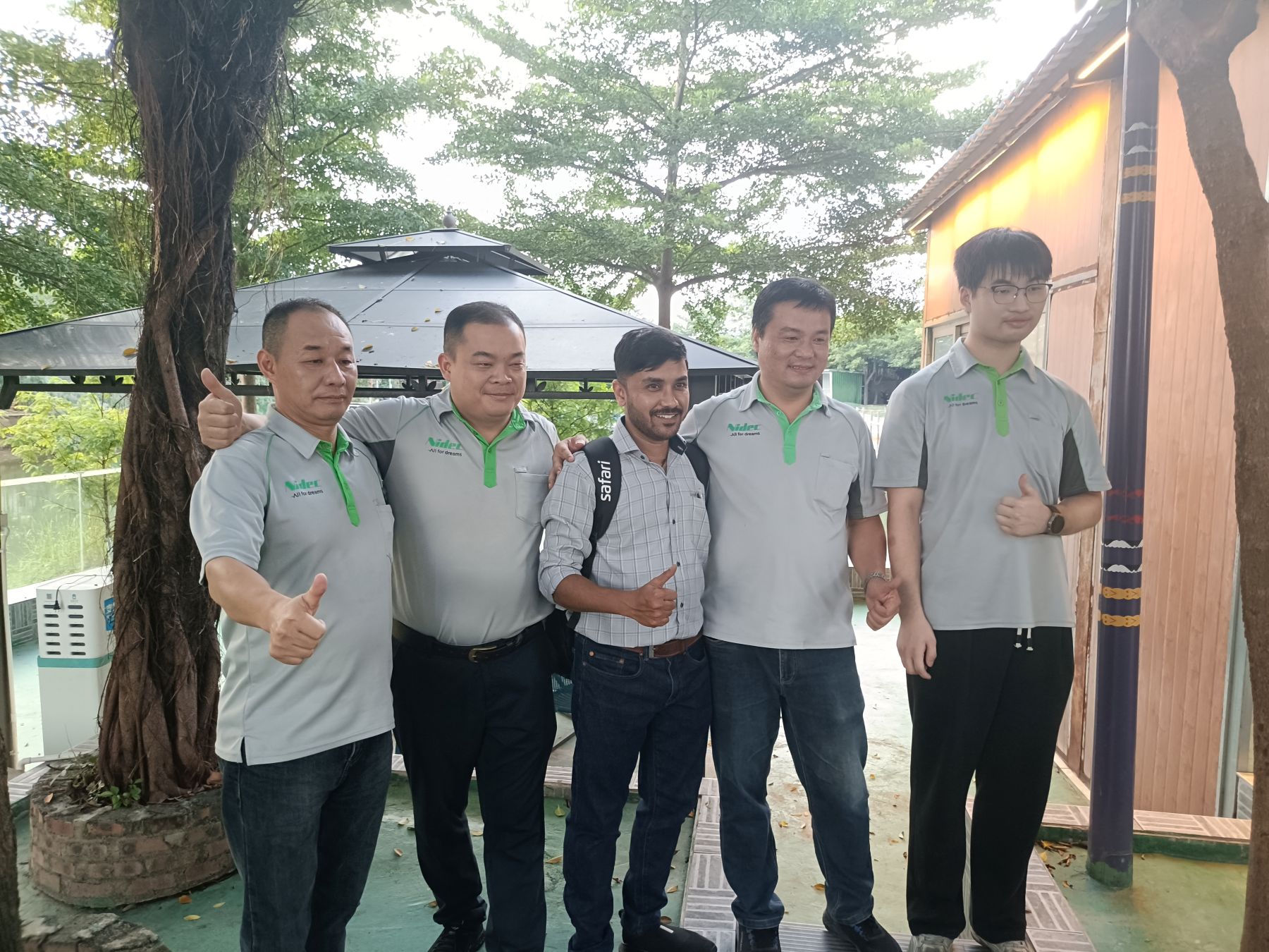 Kvalitetsaktivitet mellom Nidec Elevator Traction Machine China og Indian